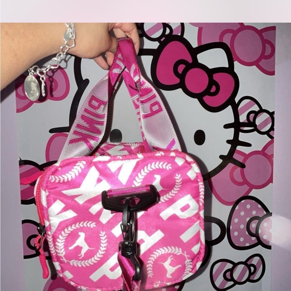 PINK Victoria's Secret Mini Bag in Vibrant Pink